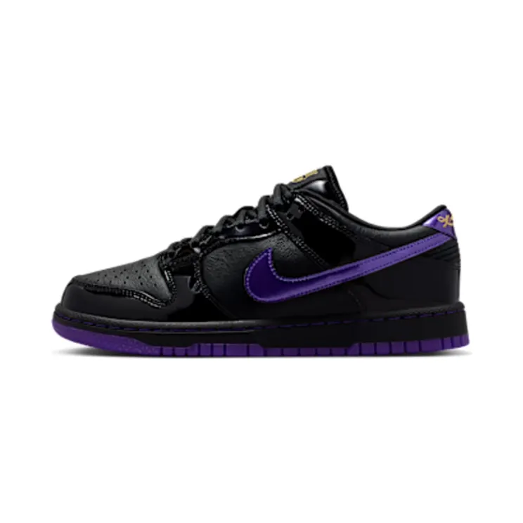 Nike Dunk Low – Barcelona – “Black / Field Purple” (IV7508-001)