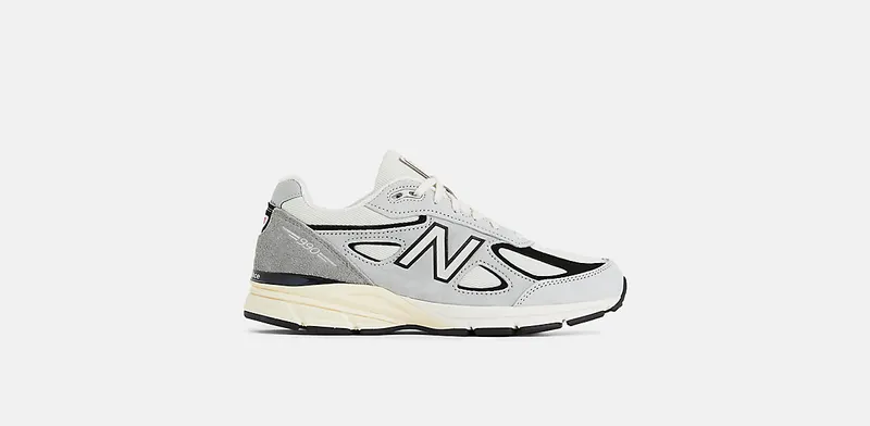 New Balance 990v4 “Made in USA – Grey / Black” (U990TG4)