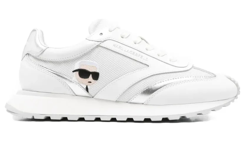 Karl Lagerfeld Sneakers aus Leder – Weiß (KL61130N41S)