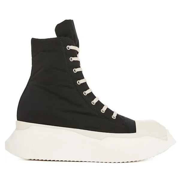 Rick Owens DRKSHDW Strobe Abstract High Cotton Nylon Black Milk (DU02B4840 MU 911)