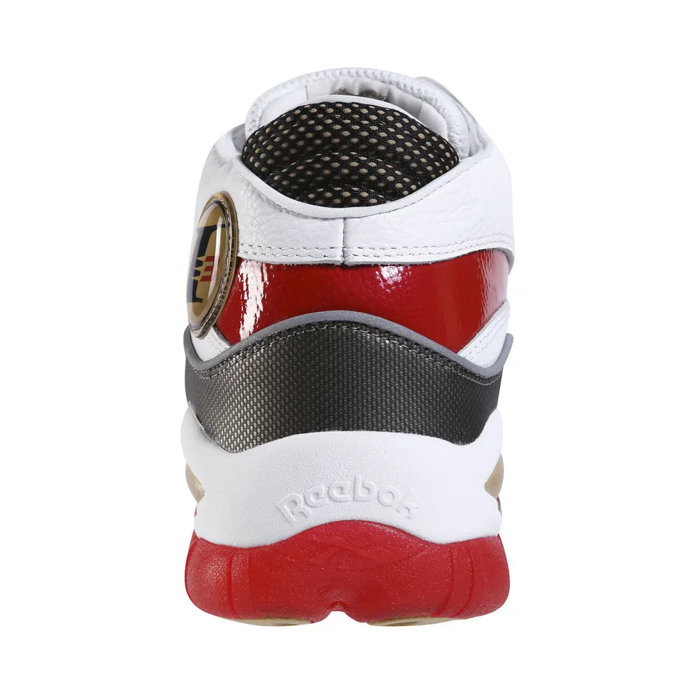 Reebok Answer DMX White Red (2018) White/Excellent Red-Brass (Other Brands Reebok)