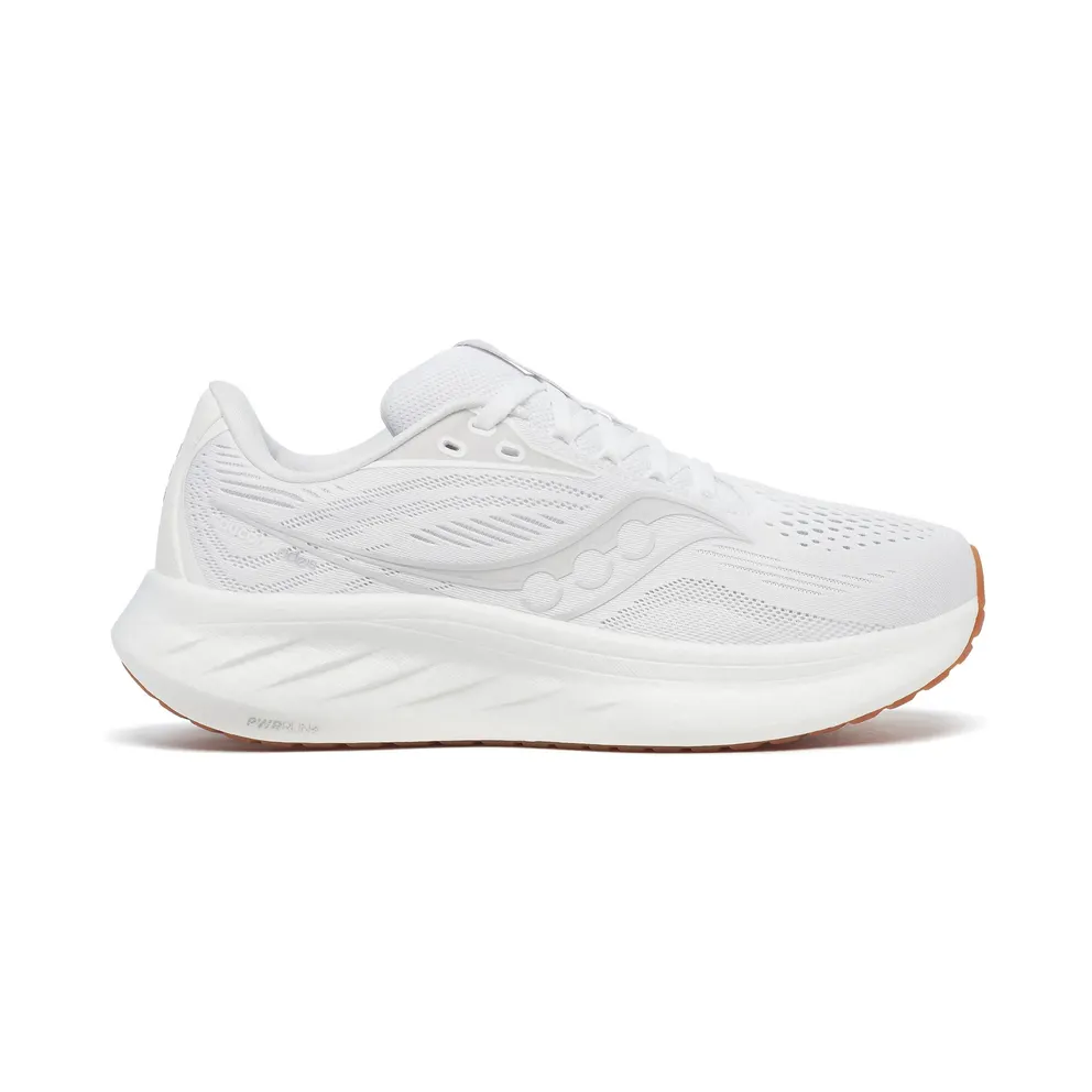 SAUCONY Ride 18 “White / Gum” (S11000-107)