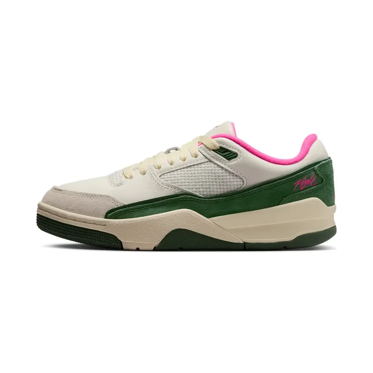 Air Jordan Flight Court “Sail / Fir / Coconut Milk / Pink Blast” (FZ9854-106)