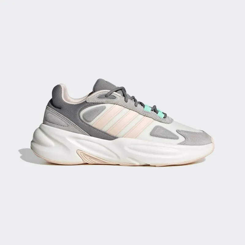 adidas Ozelle Cloudfoam Lifestyle Core White / Wonder Quartz / Pulse Mint (HP2695)