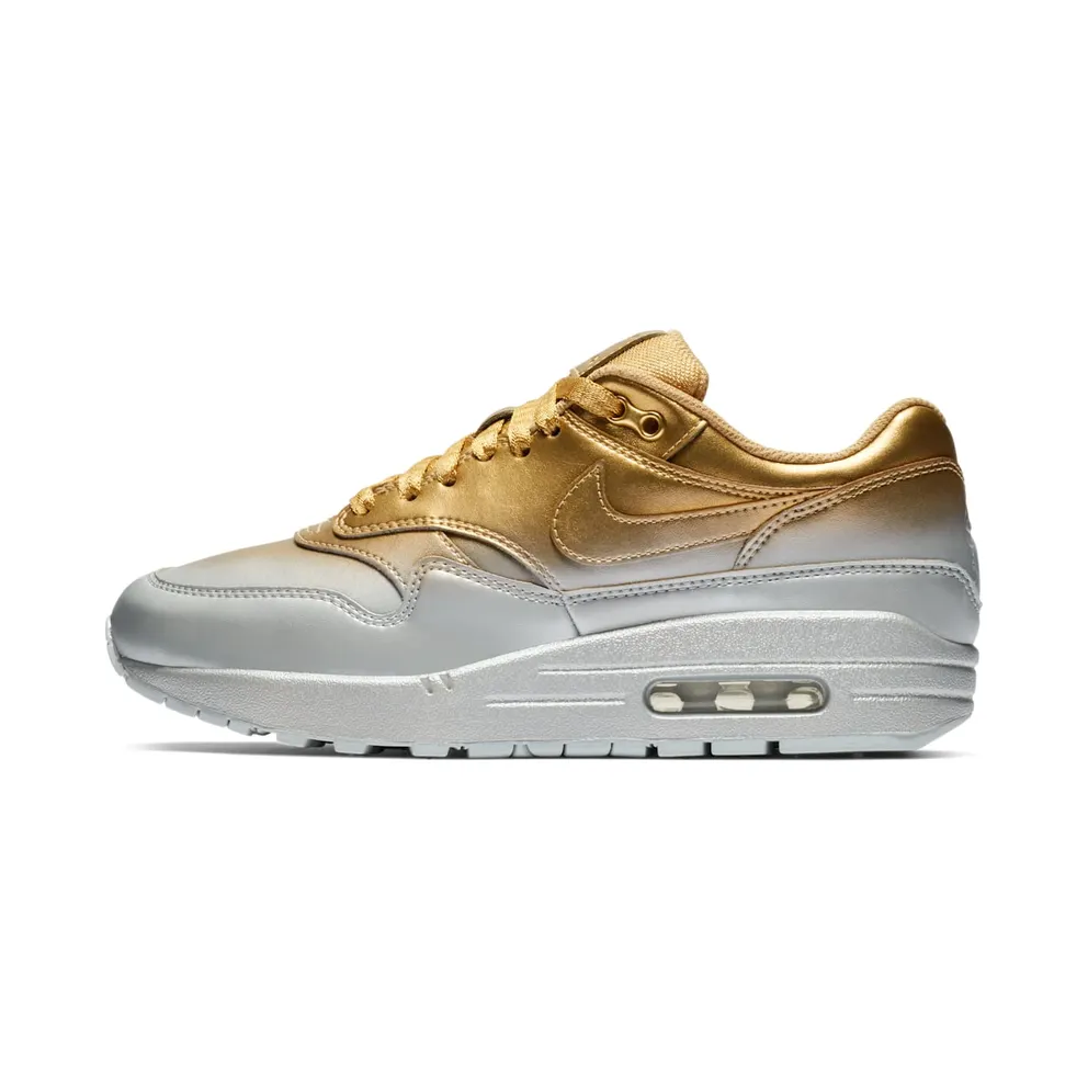 Nike Air Max 1 LX Metallic Gold Metallic Platinum (W)