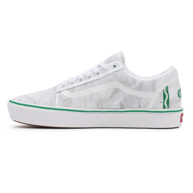 VANS Vans X Crayola Comfycush Old Skool Shoes White (VN0A5DYCB1S)
