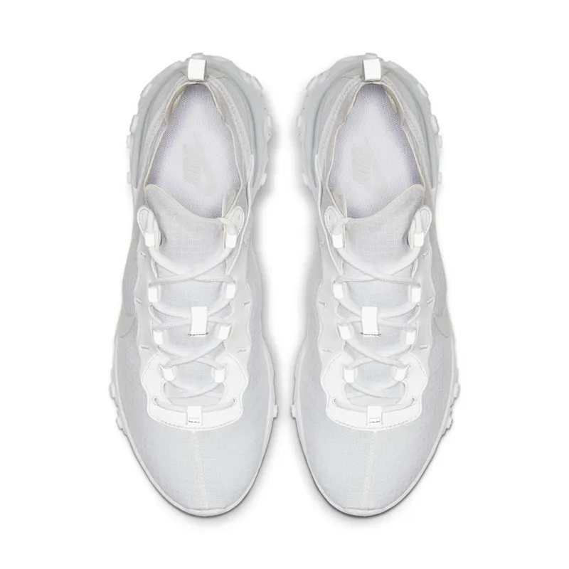 Nike React Element 55 White Pure Platinum (2019) (BQ6167-101)