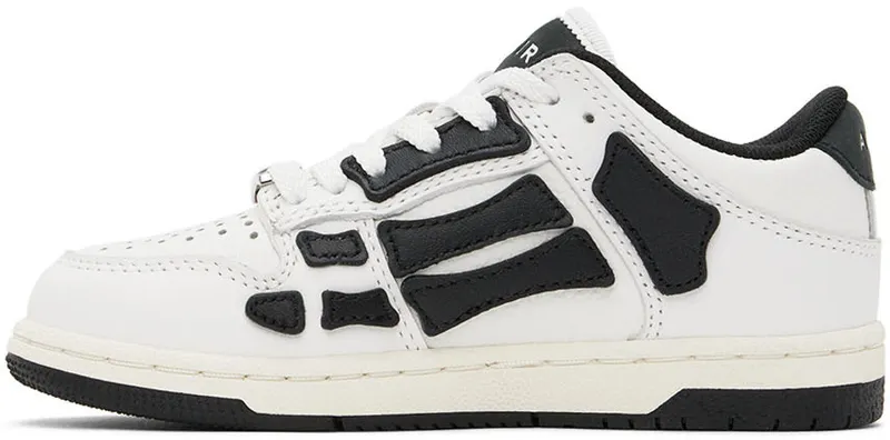 AMIRI Kids Black & White Skel (PF22KFS004-004)