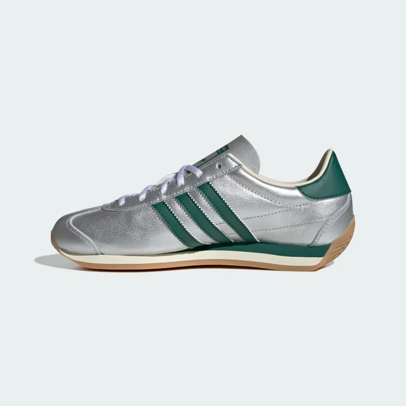 adidas Country OG Silver Metallic / Collegiate Green / Cream White (IE8412)