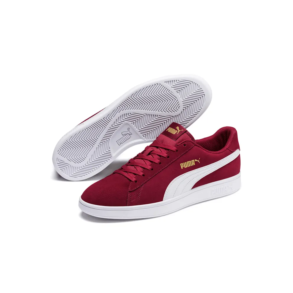 Puma Smash v2 White/Gold (364989-29)