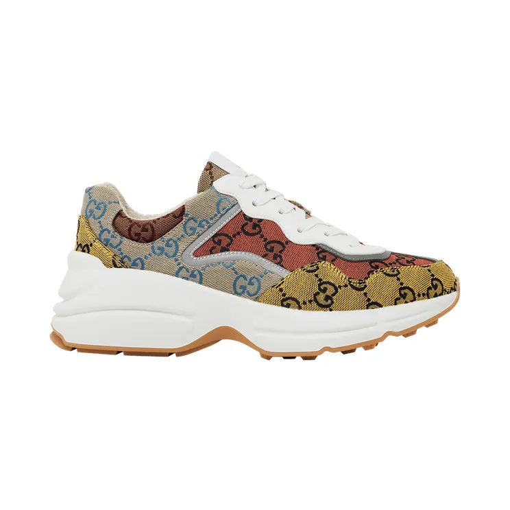 Gucci Rython GG Multicolor White (W) (_663681 2UZJ0 7064)