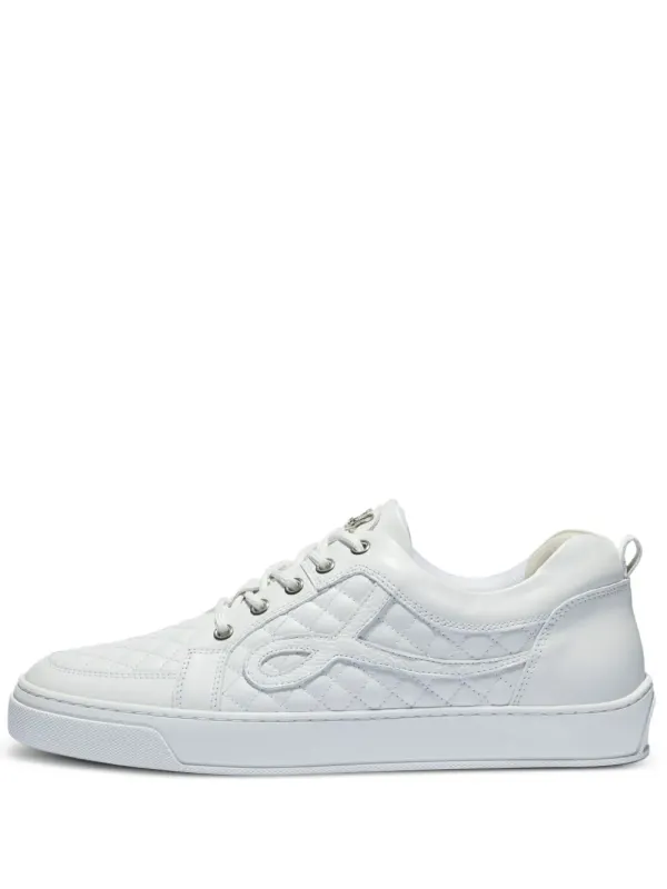 Leandro Lopes Ezio mit gestepptem Detail – White (LL092P71)
