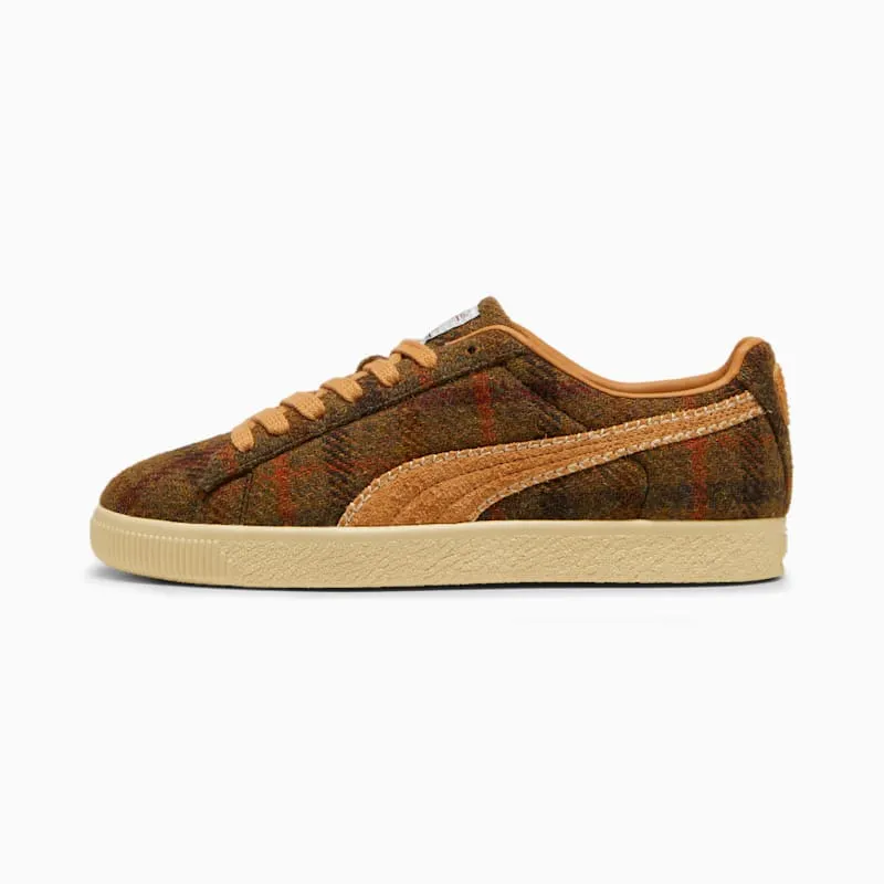 Puma Clyde Harris Tweed Chamomile Caramel Latte (398512-02)