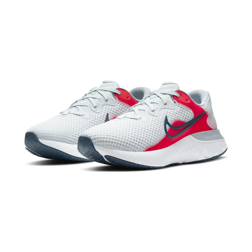Nike Renew Run 2 Pure Platinum Chile Red (CU3504-008)