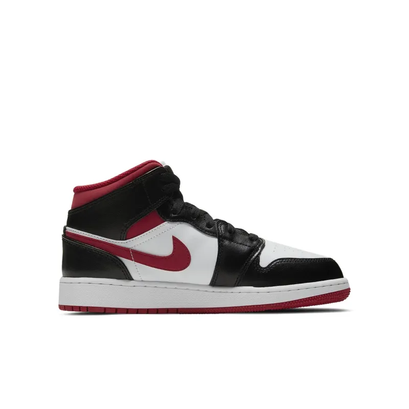 Air Jordan 1 Mid Gym Red (GS) (DJ4695-122)