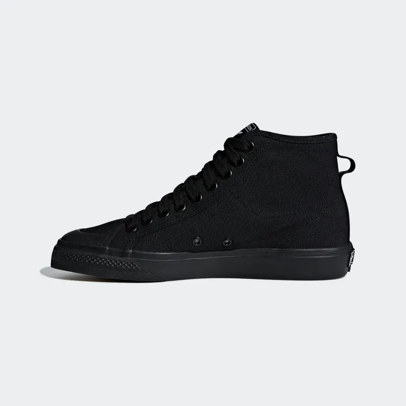 adidas Nizza Hi Core Black Core Black/Core Black/Cloud White (B41651)