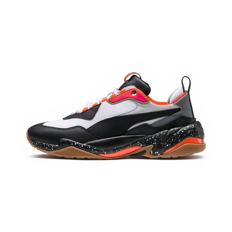 Puma Thunder Electric Black White Orange Puma Black/White-Orange (367996-01)