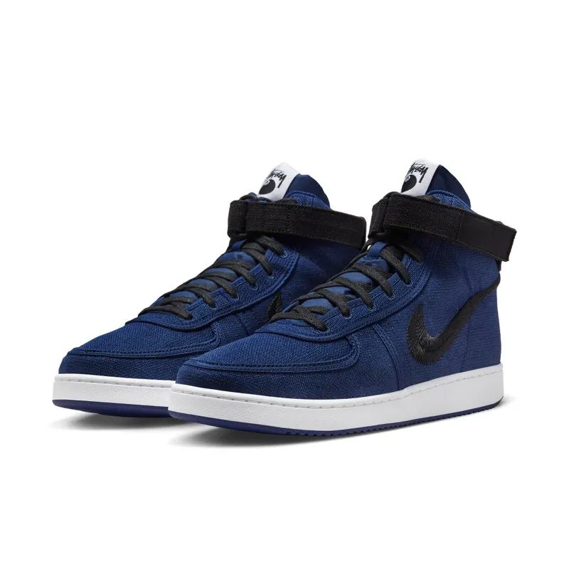 Nike Vandal High x Stüssy Deep Royal Blue/White/Black (DX5425-400)