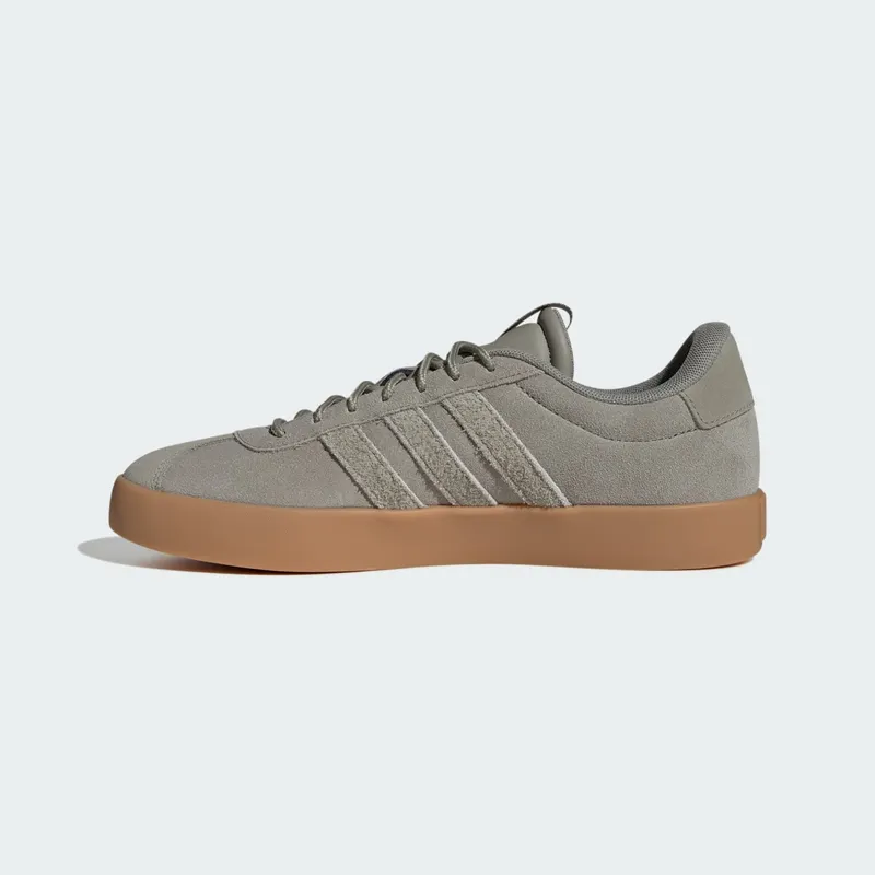 adidas VL Court 3.0 Silver Pebble Gold Metallic (JR8607)