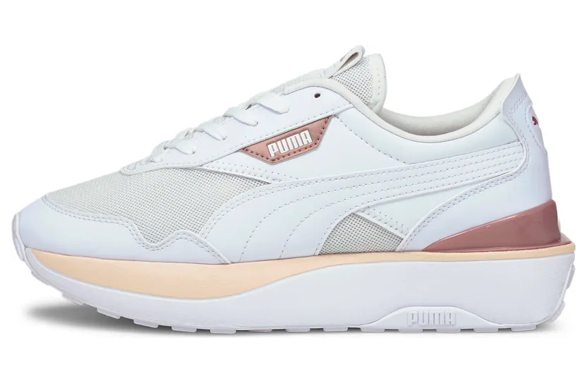 Puma Cruise Rider Wit/Roze (374865-01)