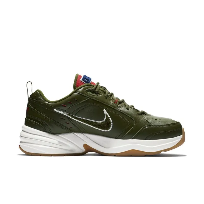 Nike Air Monarch IV Weekend Campout Legion Green/Team Gold-Deep Royal Blue (AV6676-300)