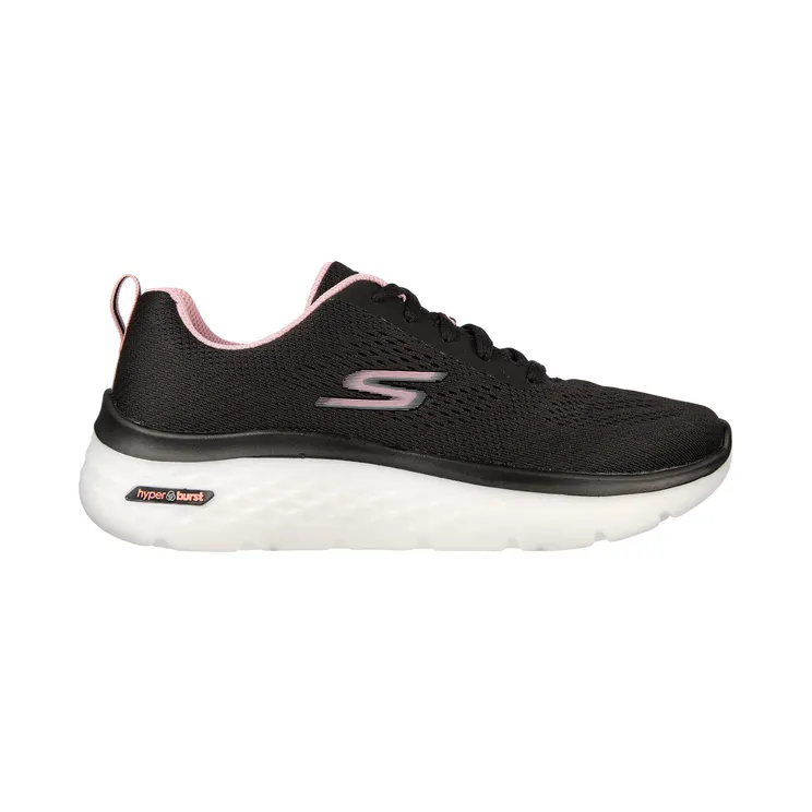 Skechers GO Walk Hyper Burst “Black / Pink (124578 Bkpk)” (124578BKPK)