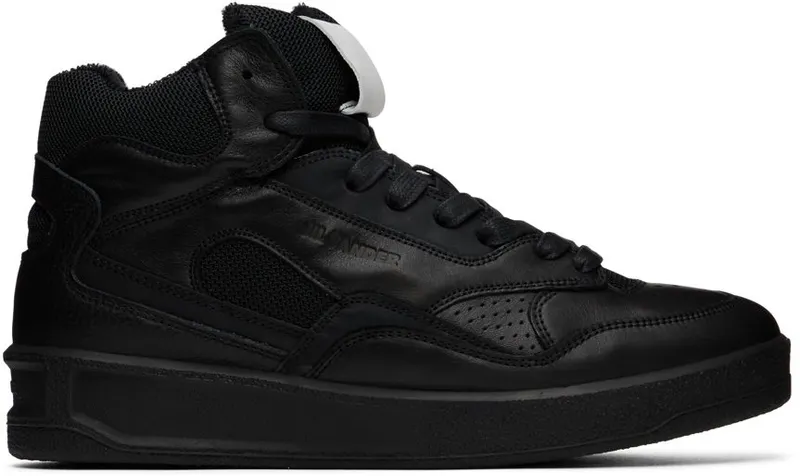 Jil Sander Black High-Top 001 – BLACK (J32WS0017_P4869)