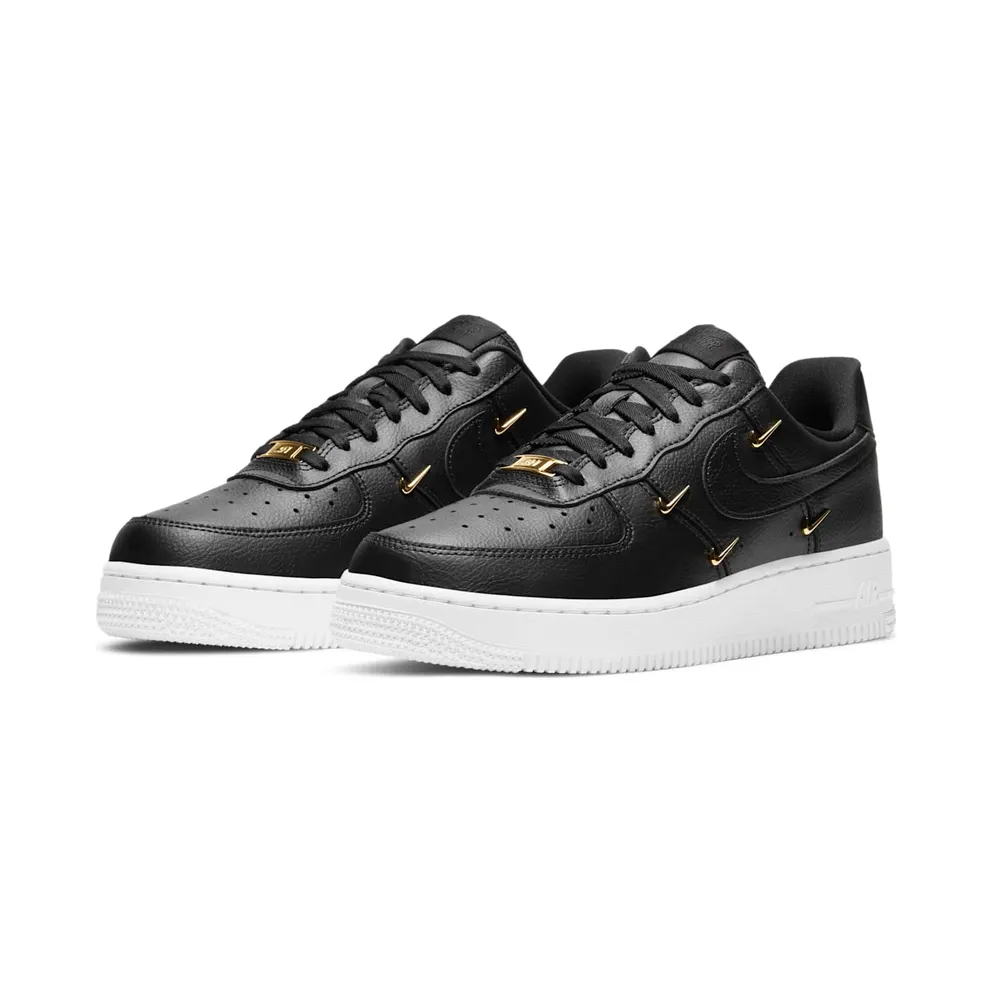 Nike Air Force 1 LX Black (W) Black/Metallic Gold-Hyper Royal-Black (CT1990-001)