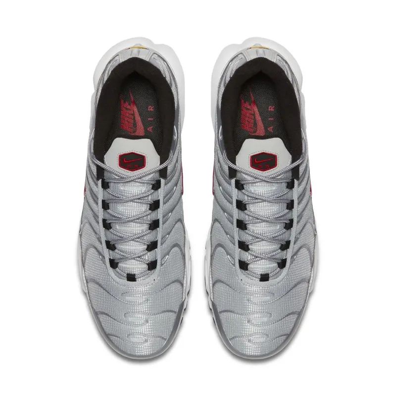 Nike Air Max Plus Silver Bullet Metallic Silver/Varsity Red-White-Black (903827-001)
