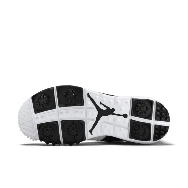 Jordan 6 Retro Golf Cleat Oreo White/Black-Black (800657-110)