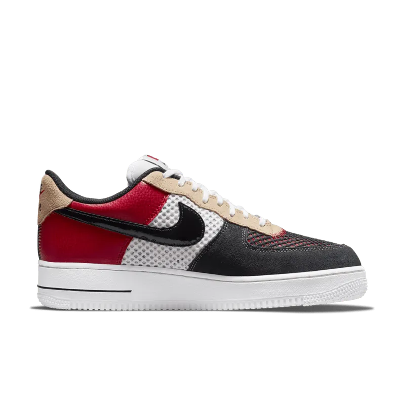 Nike Air Force 1 Low ’07 LV8 Gym Red Black Hemp (DO6110-100)