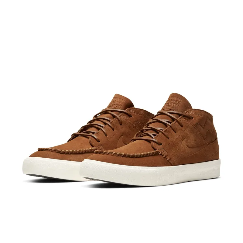 Nike Stefan Janoski Mid Crafted “Light British Tan” (AQ7460-201)
