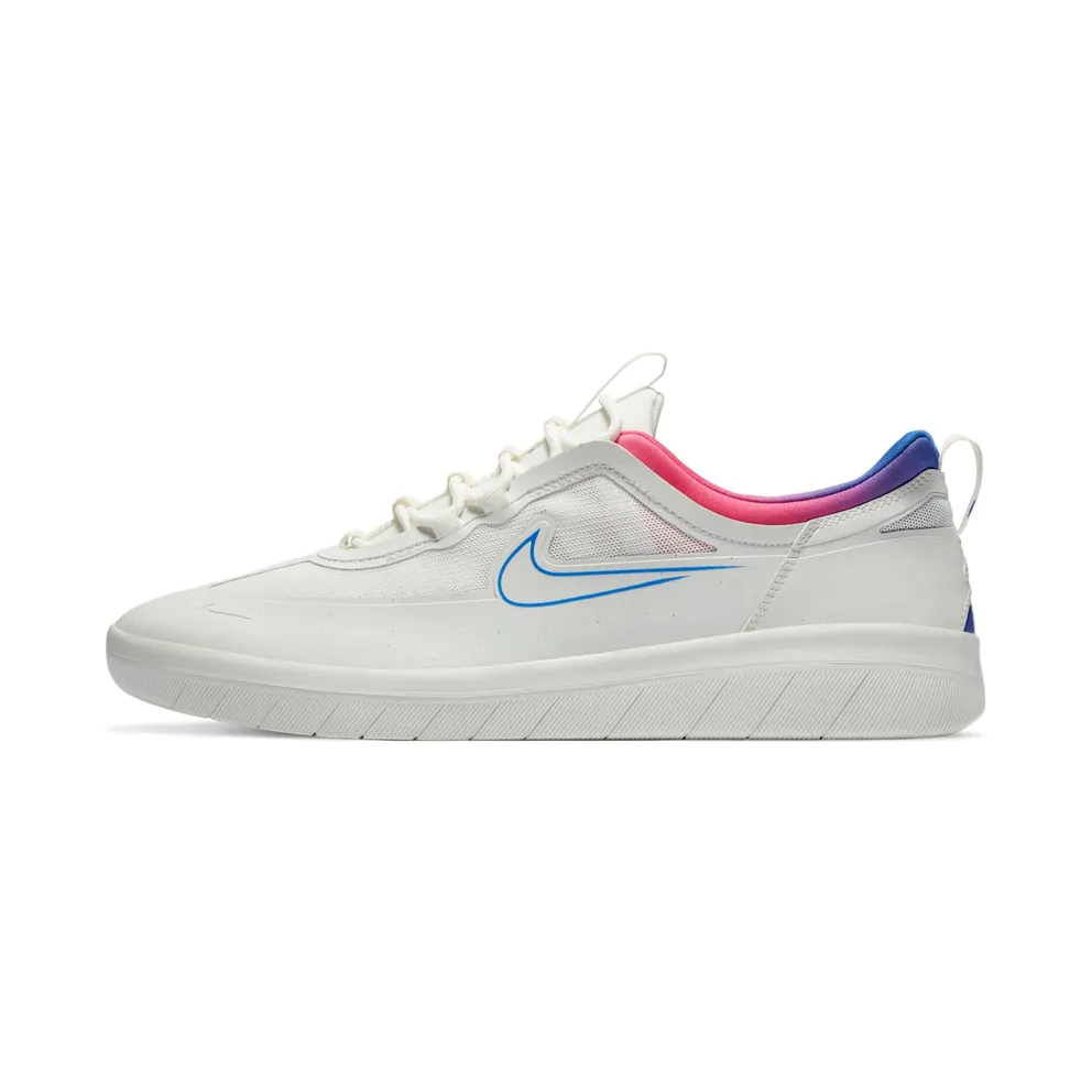 Nike SB Nyjah Free 2 Skateboardschuh – Weiß Weiß (CU9220-100)
