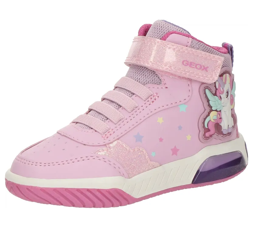 GEOX sneaker Aqua / Pink / Rosa / Wit (J56ASA0BCKCC8206)