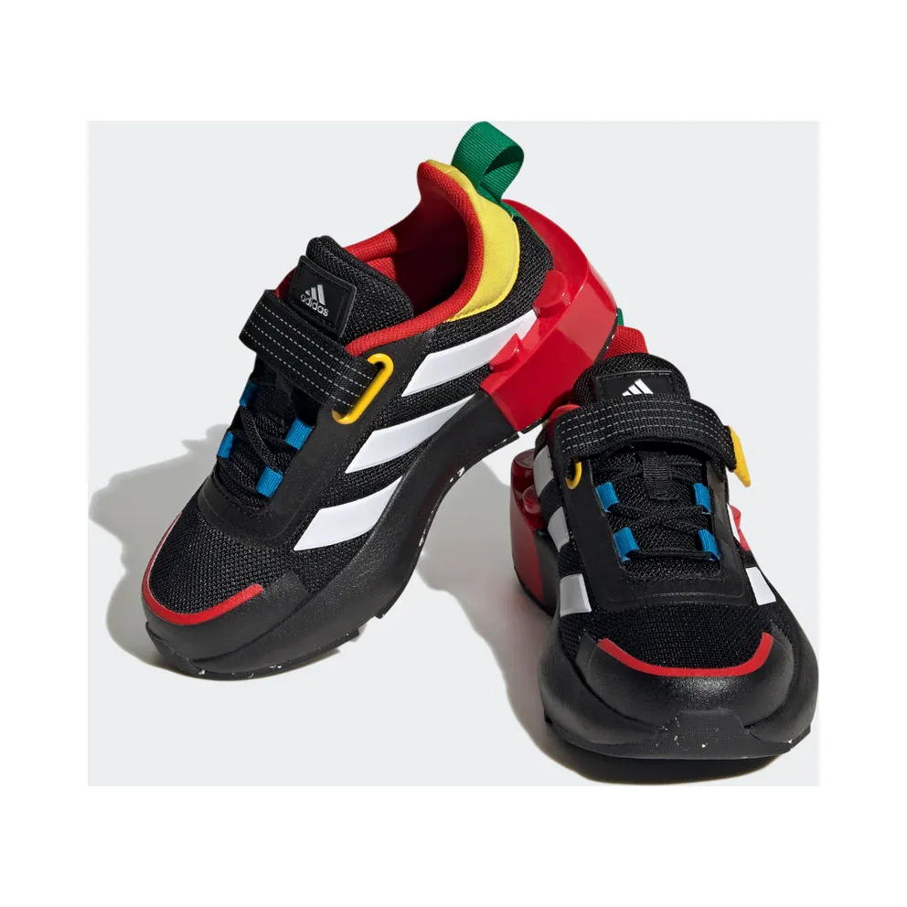 Adidas adidas x LEGO® Tech RNR Lifestyle Elastic Lace and Top Strap Core Black / Cloud White / Red (HP5877)