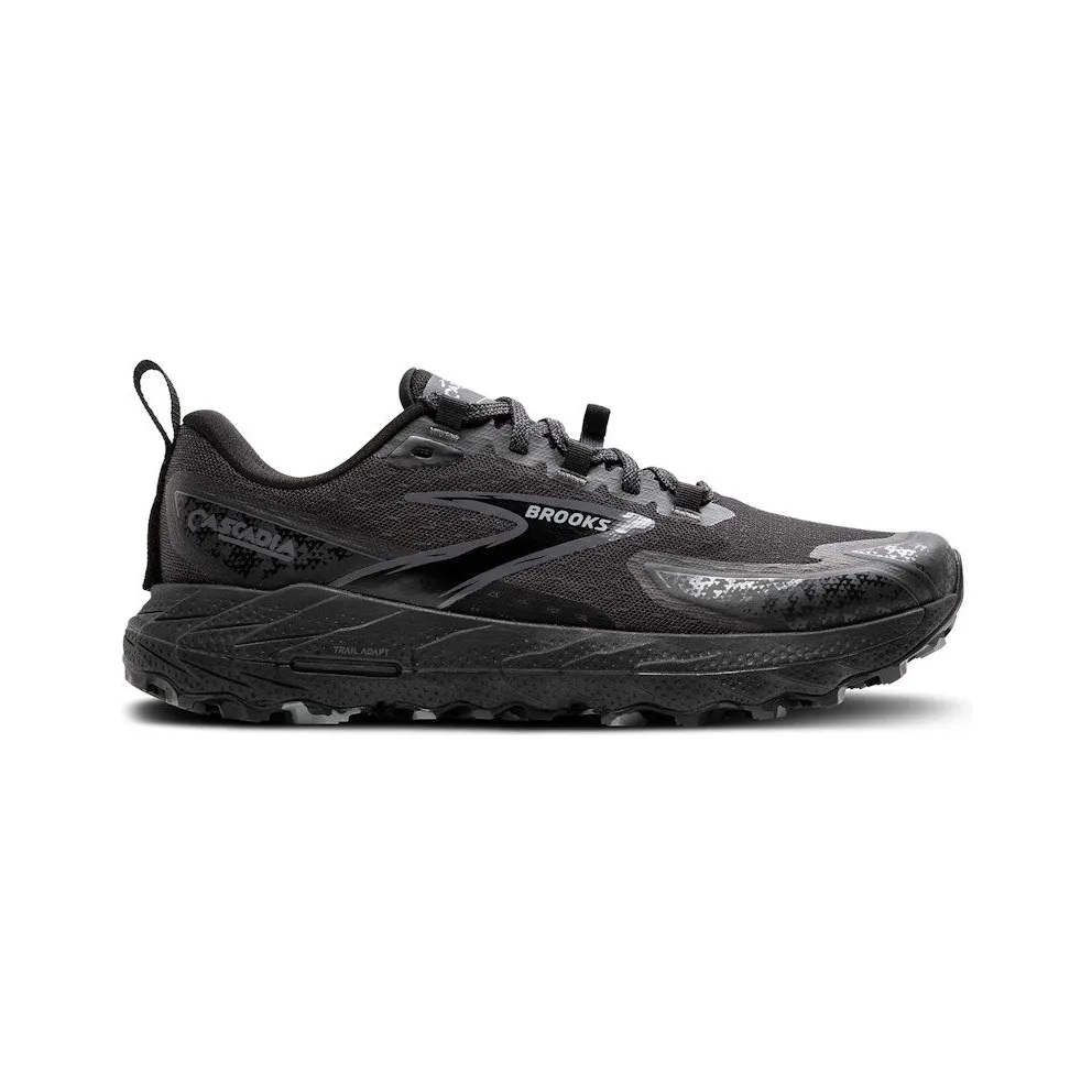 Brooks Cascadia 18 Black Blackened Pearl Grey (120416-1B-072)