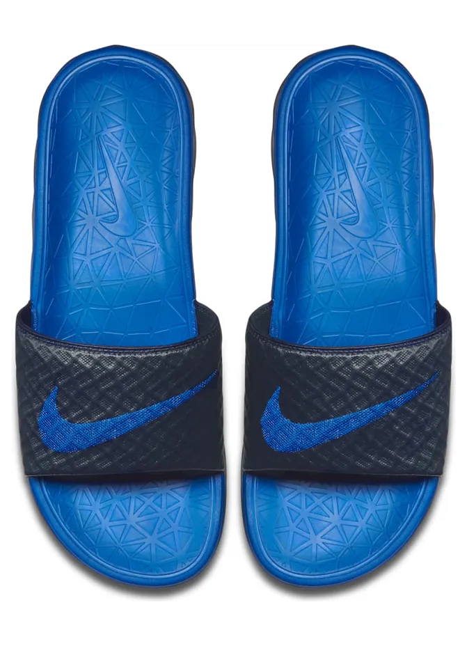 Nike Benassi Solarsoft 2 Midnight Navy Lyon Blue (705474-440)