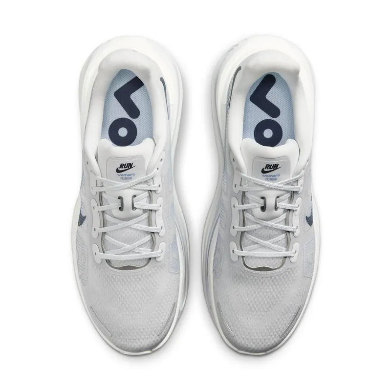 Nike Vomero Premium – “Off White / Dark Obsidian / Grey Fog / Wolf Grey / Work Blue / Pure Platinum” (HQ2050-104)