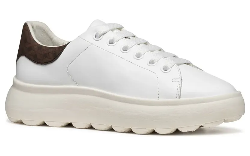 Geox sneaker White / Brown (D45TCD08504-C1224)