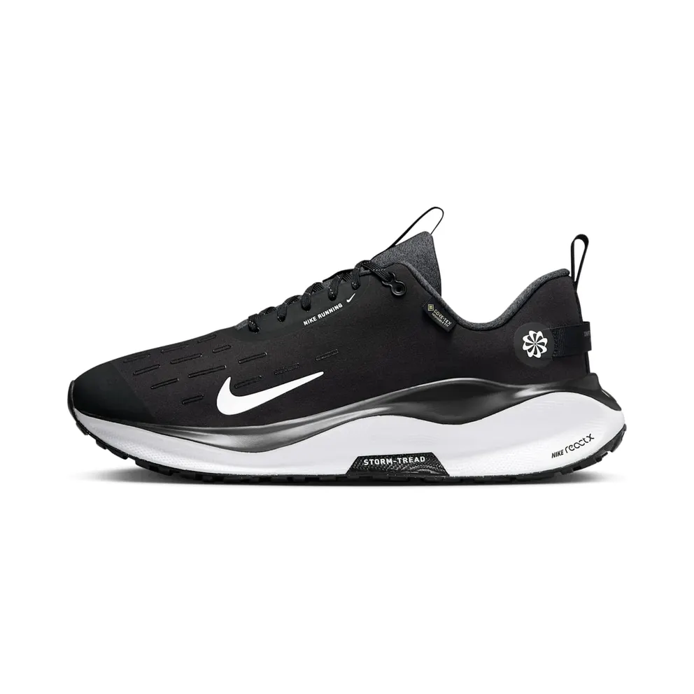 Nike React Infinity Run 4 Gore-Tex “Black Anthracite Volt White” (HQ0265-001)