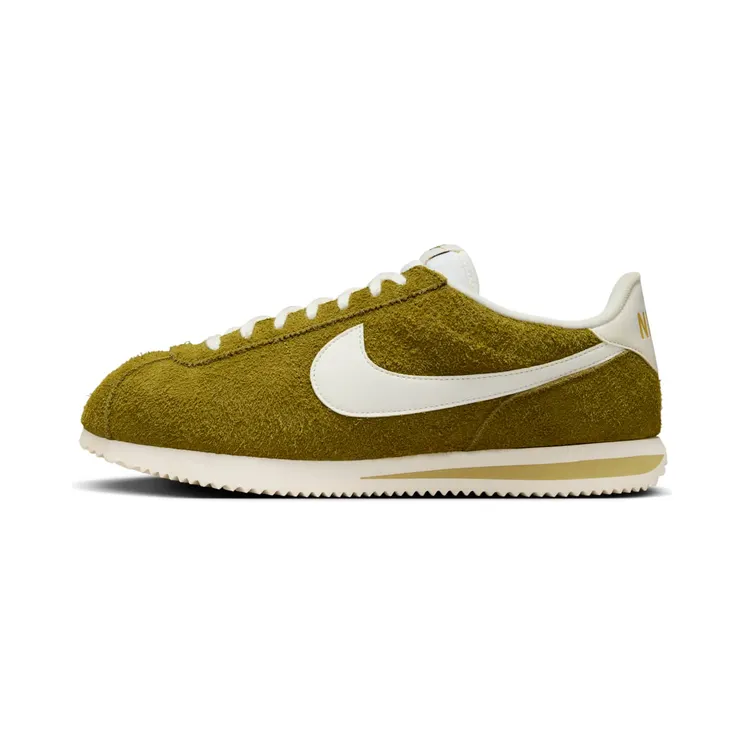 Nike Cortez SE Suede “Pacific Moss / Infinite Gold / Muslin / Sail” (HF3142-300)