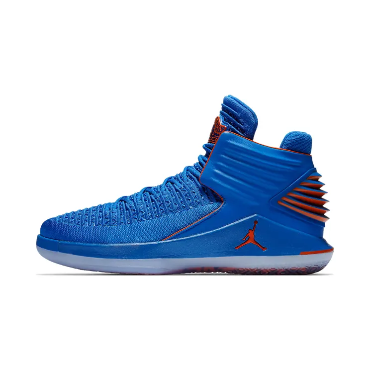 Jordan XXXII Russell Westbrook OKC “Signal Blue / Metallic Silver / Team Orange” (AA1253-400)