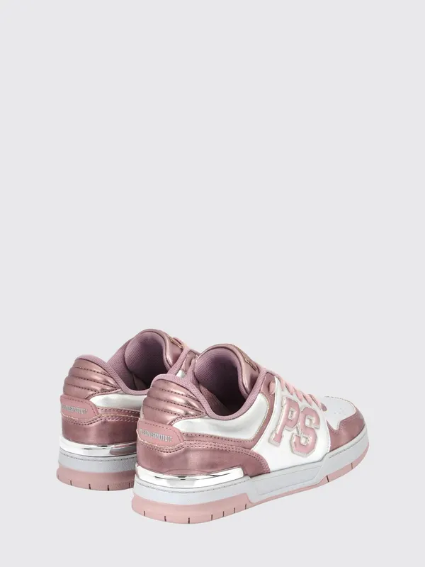 Plein Sport Viper II Laminated Leather Pink (FAESWSC2772SLE004N0370)