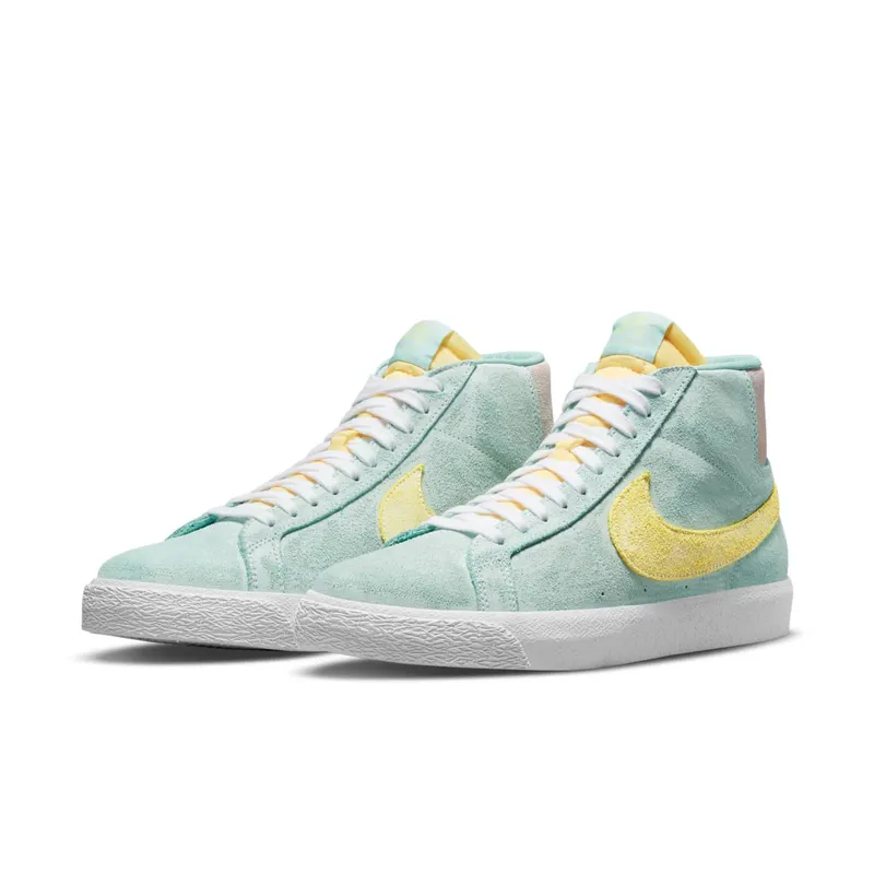 Nike SB Blazer Mid Faded Light Dew – “Light Dew / Green Glow” (DA1839-300)