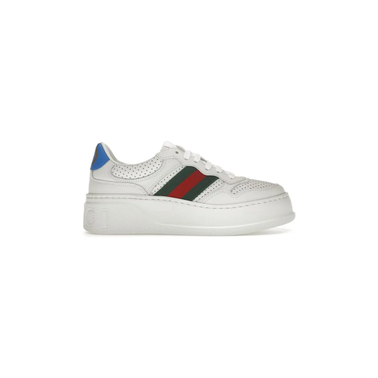 Gucci Chunky GG Web White Blue (670415 UPG10 9060)