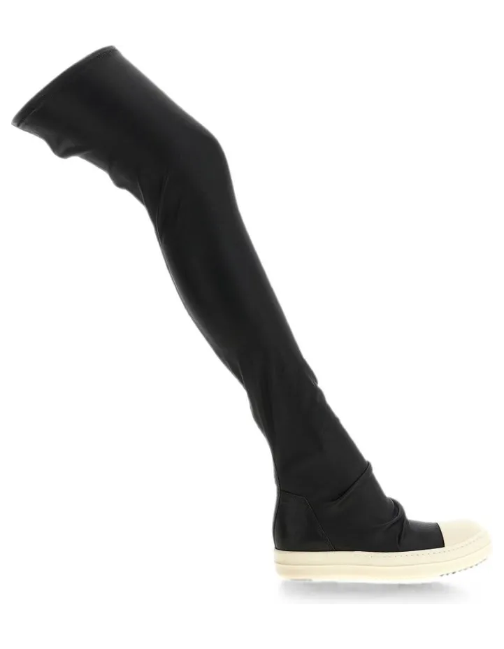 Rick Owens Hoge Top “Black” (RP02F5893LS911)