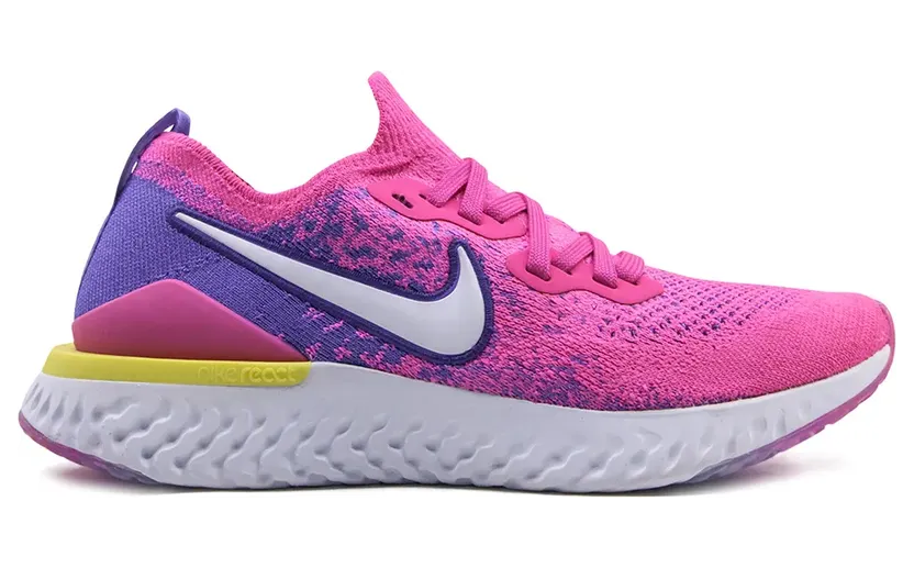 Nike Epic React Flyknit 2 low-top sneakers – Roze (CK0821)