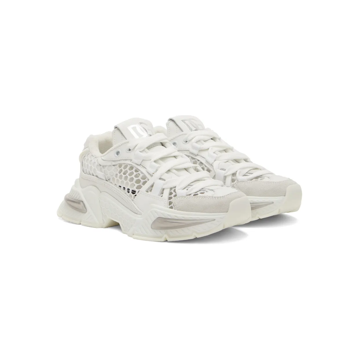 Dolce & Gabbana White Airmaster Sneakers (CK1984 AY030) (4)