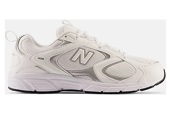 New Balance 408 White Silver (ML408W)