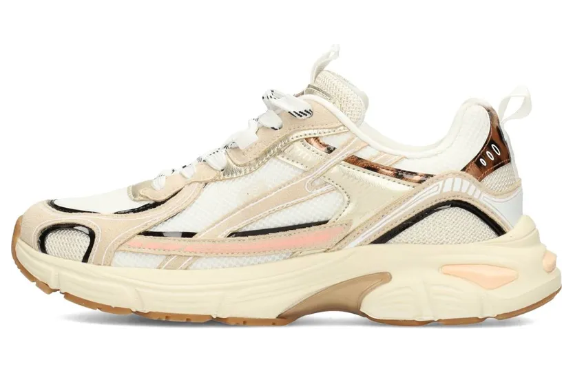 POSH by Poelman sneaker Beige / Rosa / Zwart / Wit (C1451715PSH)